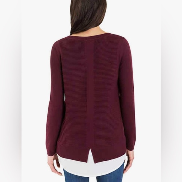 🌹NWOT: HILARY RADLEY 2FER SWEATER - Picture 2 of 9